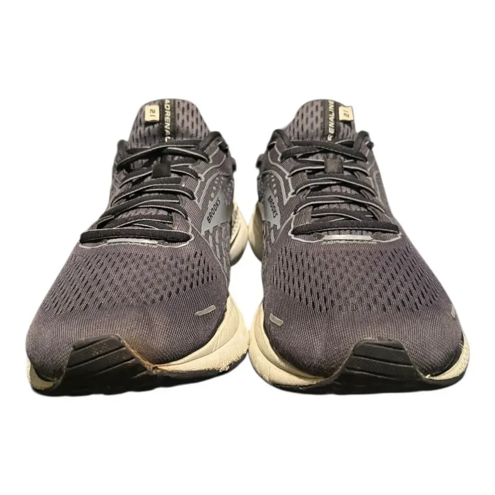 Brooks Adrenaline GTS 21 Men’s 12 D Gray Running Shoes Sneakers 1103491D093